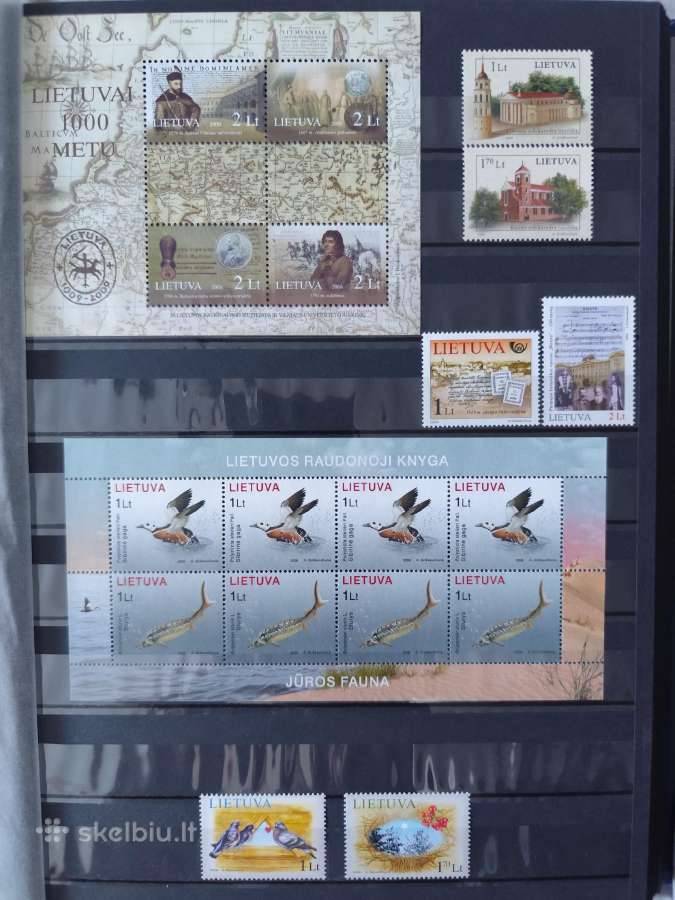 1.lietuvos pašto ženklų kolekcija - nuotraukos Nr. 27