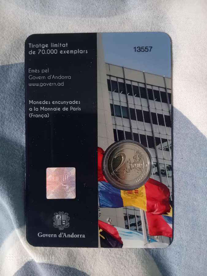 2 eurų proginės monetos Bu