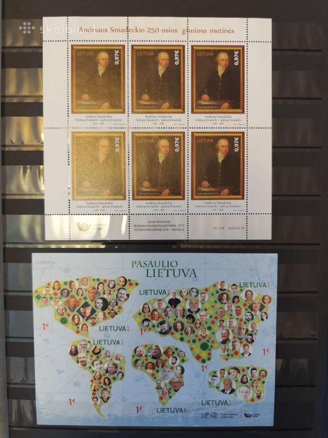 2. Lietuvos pašto ženklų kolekcija - nuotraukos Nr. 8