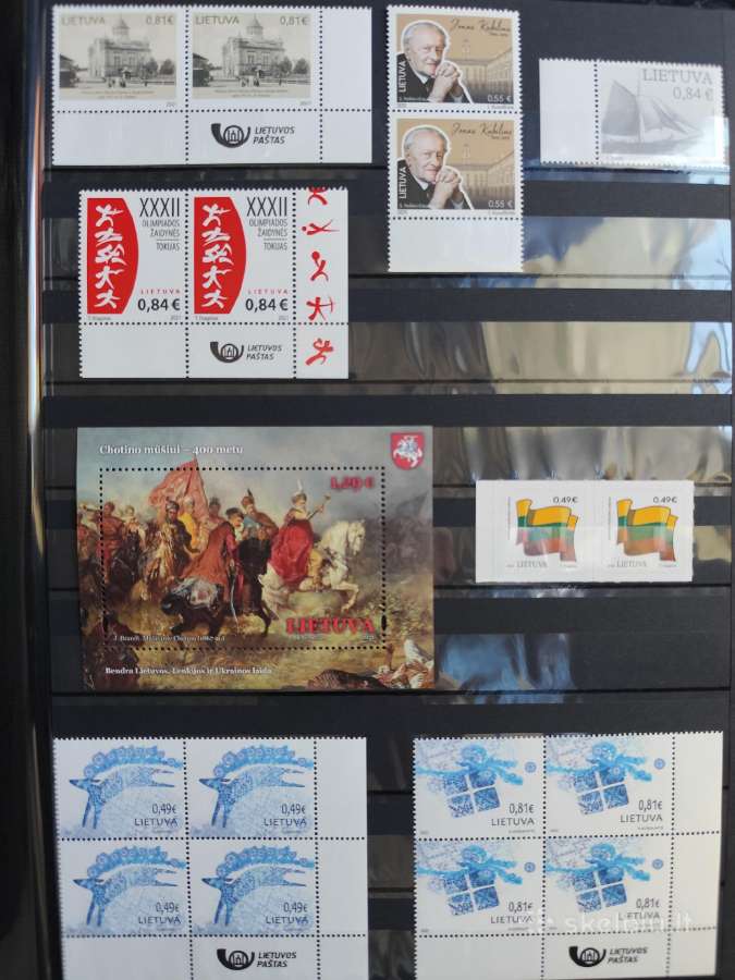 2. Lietuvos pašto ženklų kolekcija - nuotraukos Nr. 16