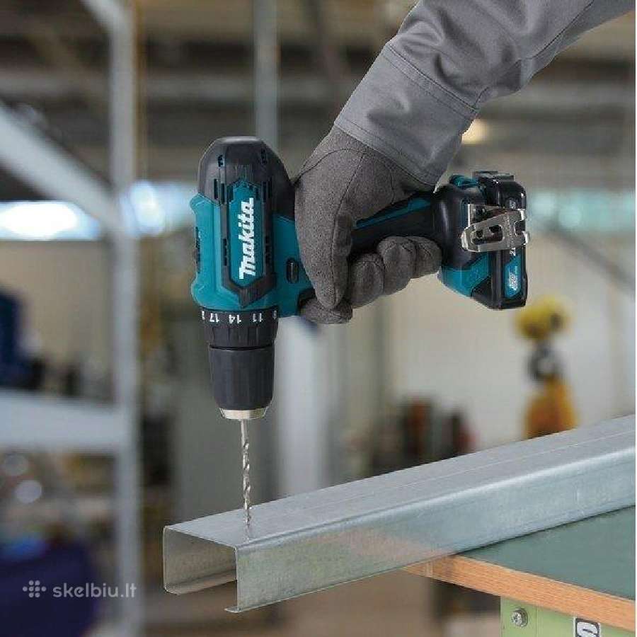 Makita 12v Akumuliatorinis gręžtuvas-suktukas