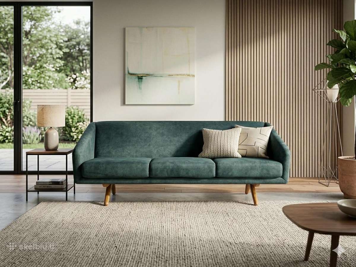 Mid Century stiliaus sofa - nuotraukos Nr. 2