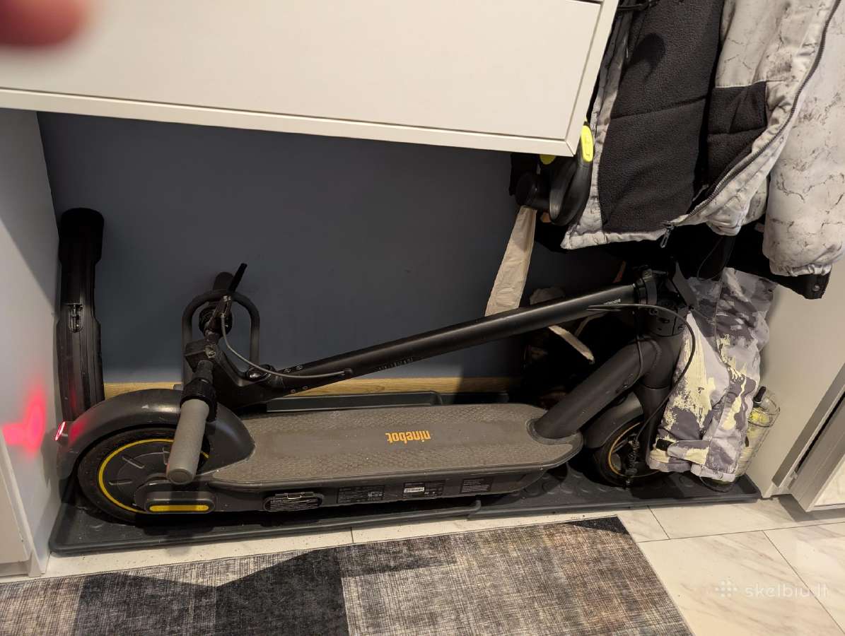Elektrinis paspirtukas Ninebot Segway Max G30 - nuotraukos Nr. 2