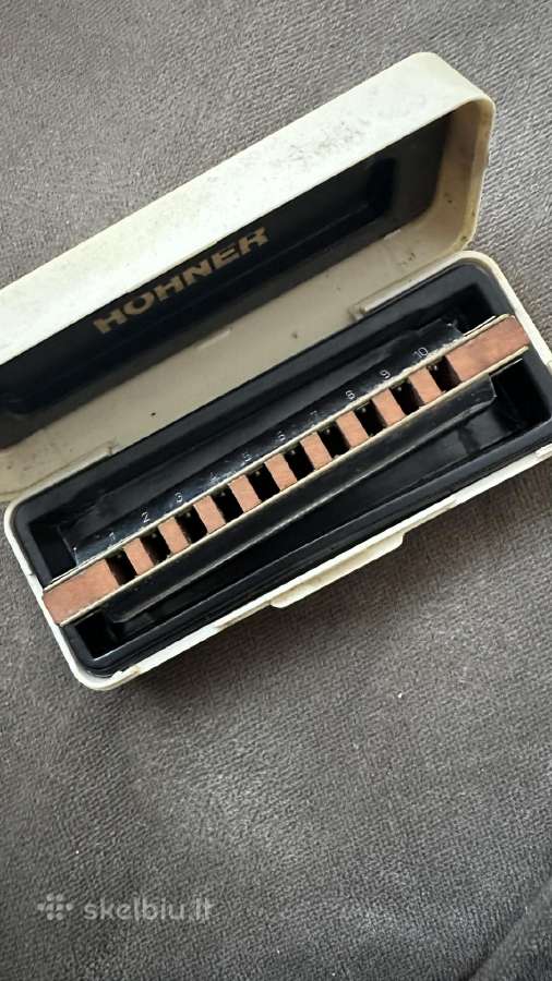Klasikinė lūpinė armonikėlė Hohner 1896 C - nuotraukos Nr. 3