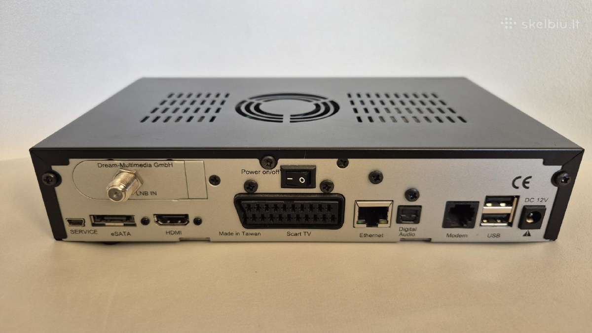 Dreambox Dm800hd se (500gb HDD) sat imtuvas - nuotraukos Nr. 2