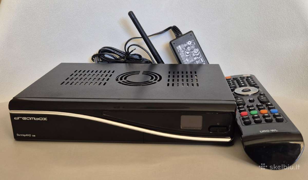Dreambox Sunray4hd se Dvb-s/t/c imtuvas 1tb HDD - nuotraukos Nr. 2