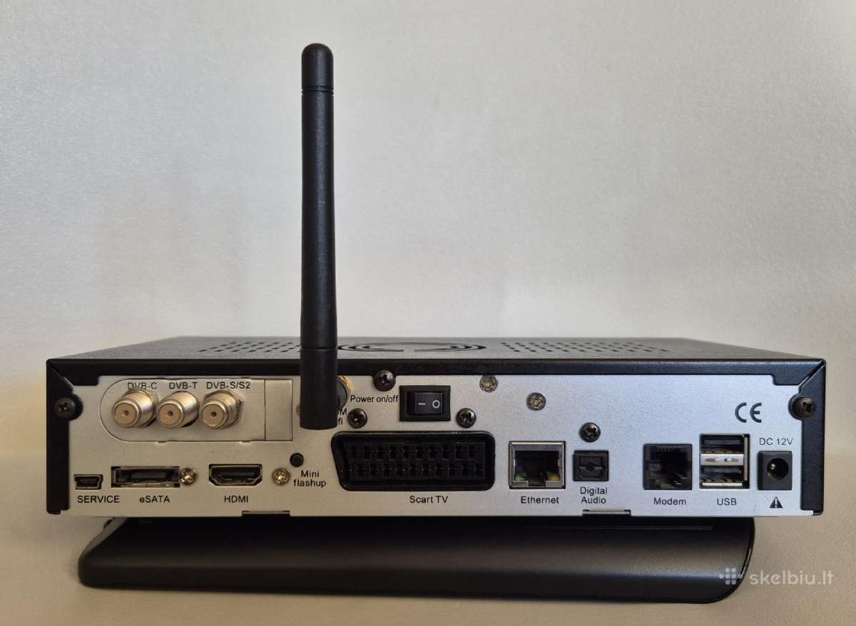 Dreambox Sunray4hd se Dvb-s/t/c imtuvas 1tb HDD - nuotraukos Nr. 3