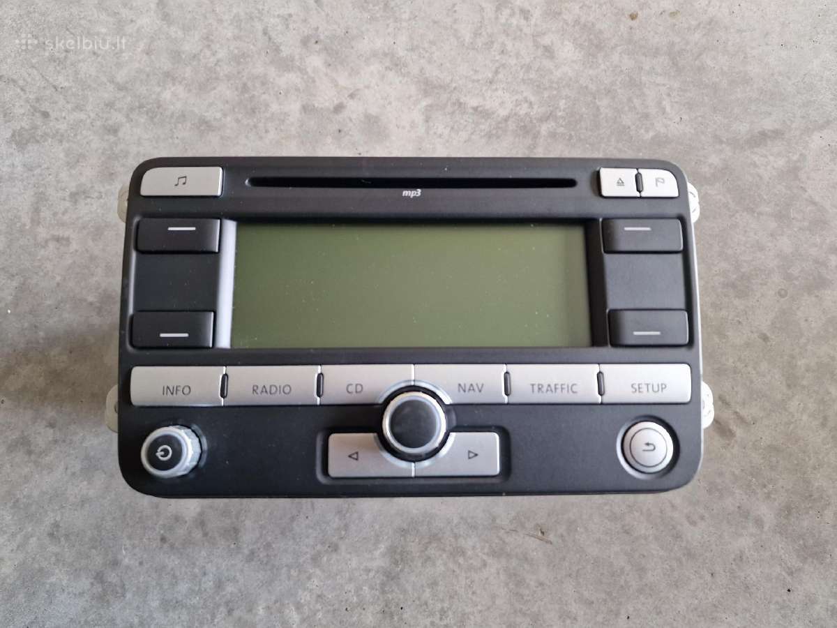Originali Volkswagen Rns 300 automagnetola - nuotraukos Nr. 4