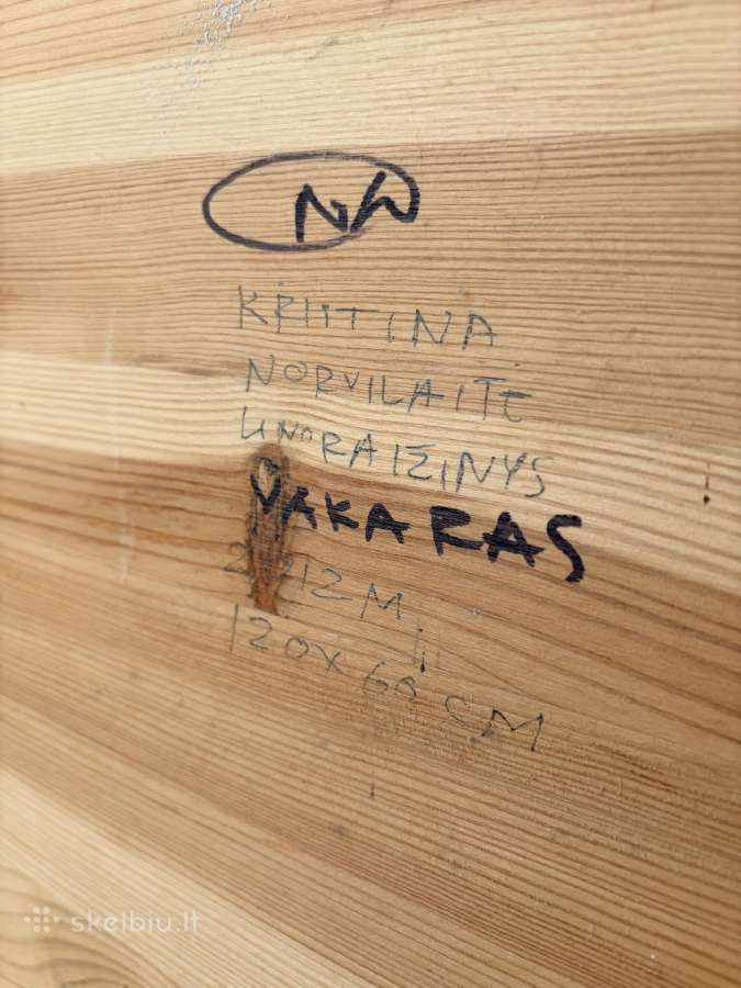 Kristinos Norvilaitės grafikos darbas "Vakaras" - nuotraukos Nr. 6