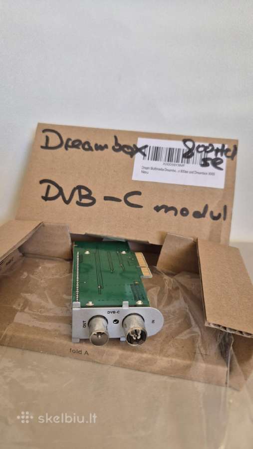 Dvb-c imtuvo modulis Dreambox'ams Dm800se /Dm8000 - nuotraukos Nr. 2