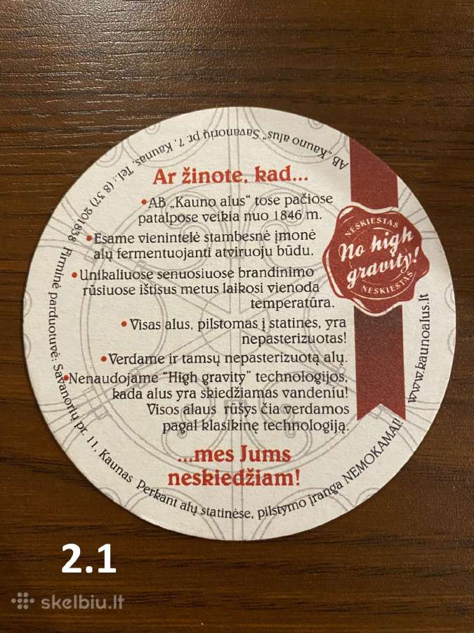 Alaus padėkliukai - nuotraukos Nr. 6