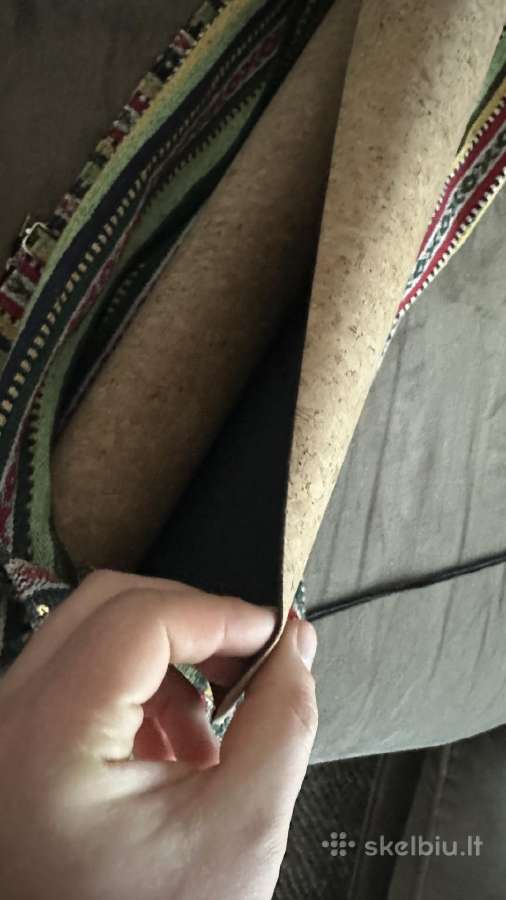 Kamštinis jogos kilimėlis su dėklu Viksha Yoga Mat - nuotraukos Nr. 3