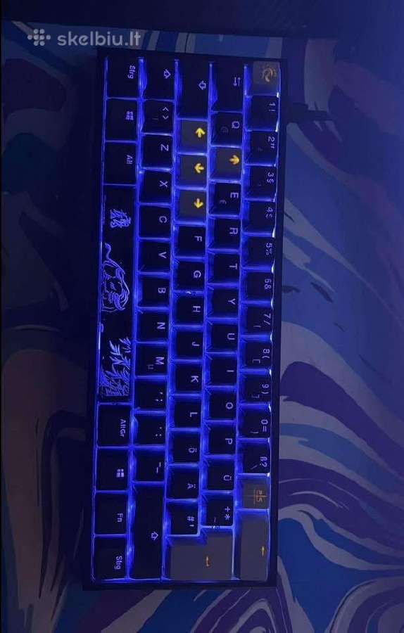 Klaviatūrą ducky 2 mini pro 60%