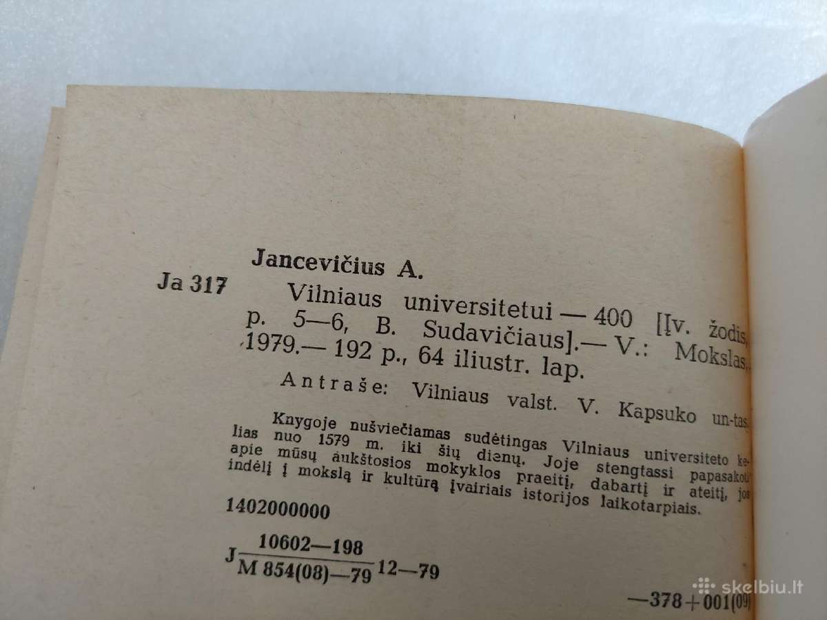 Vilniaus universitetui - 400 - nuotraukos Nr. 6