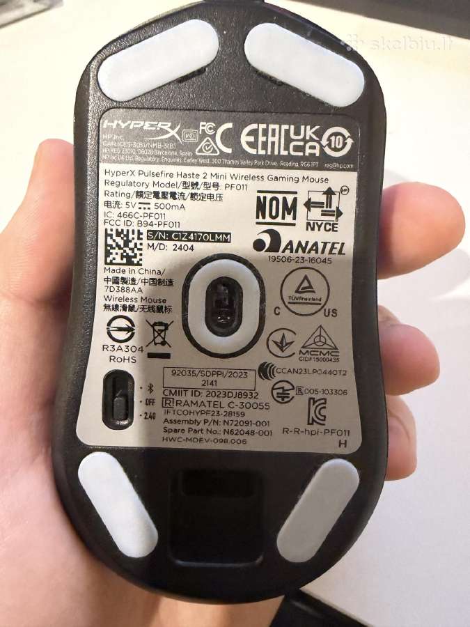 Hyperx Pulsefire Haste 2 mini