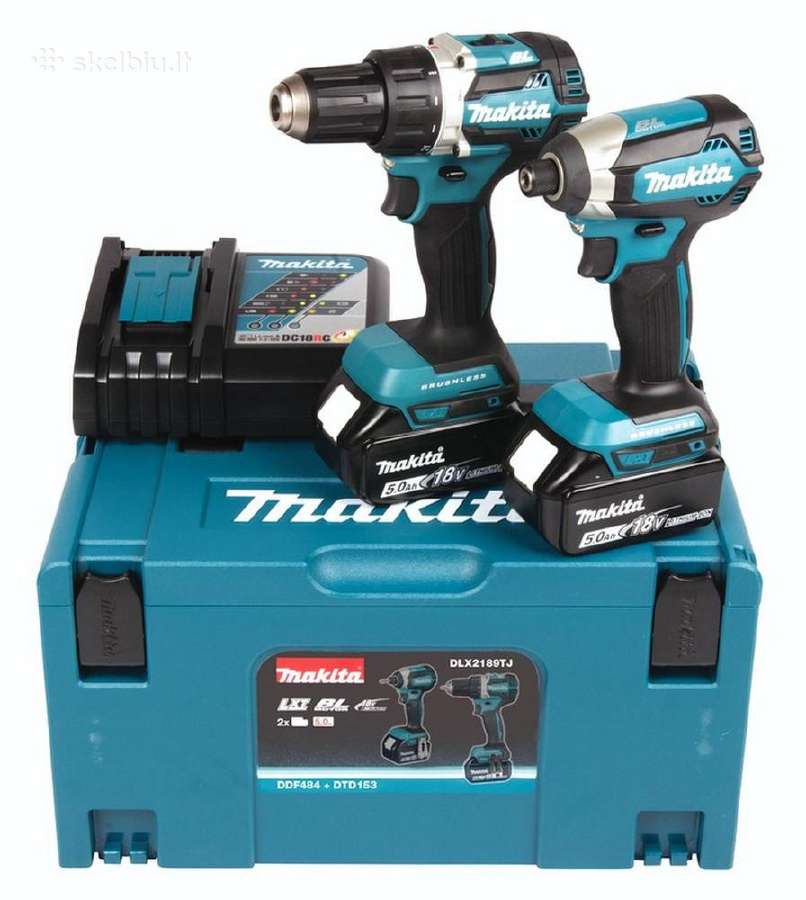 Makita Dlx2189tj suktukų komplektas