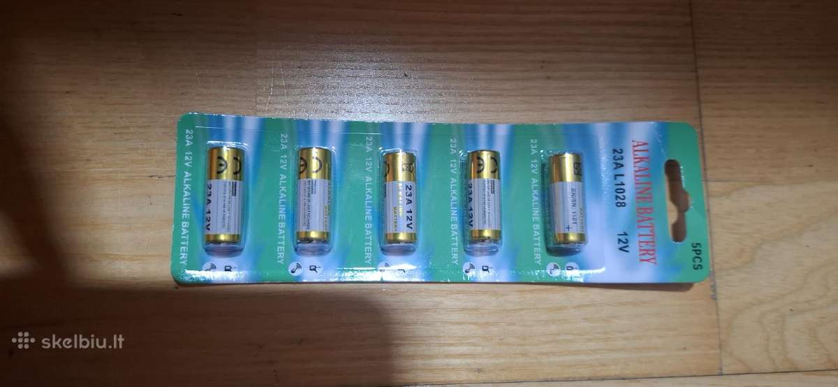 Baterija 23 A 12 V pulteliui