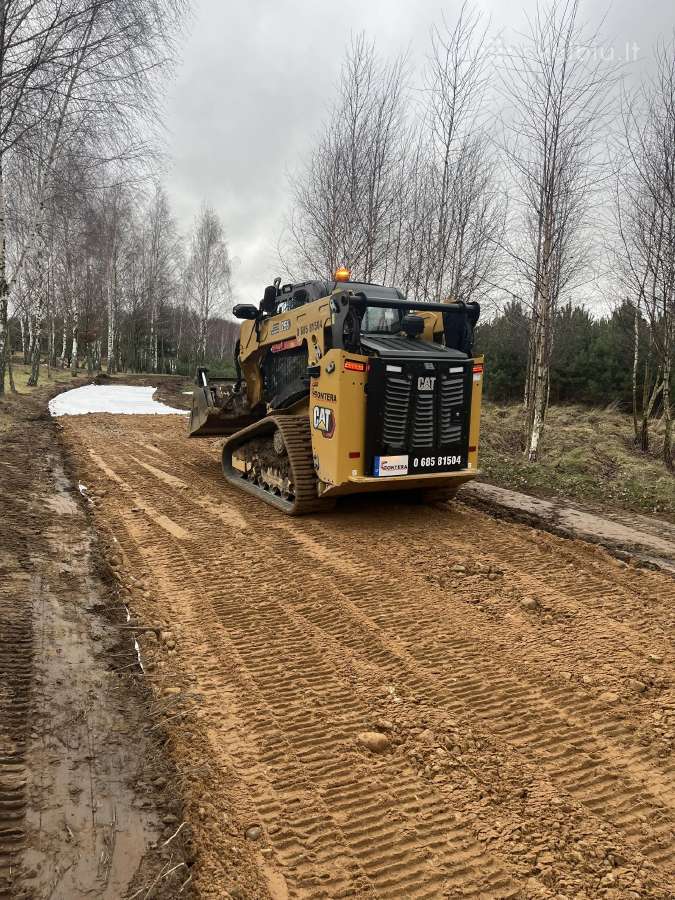 Tvenkiniu kasimas, valymas, ilgastrelis Cat 323 - nuotraukos Nr. 20