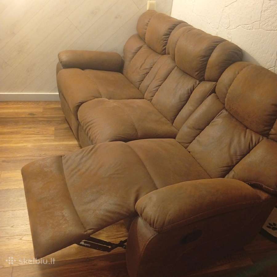 Odinė sofa reglaineris - nuotraukos Nr. 2