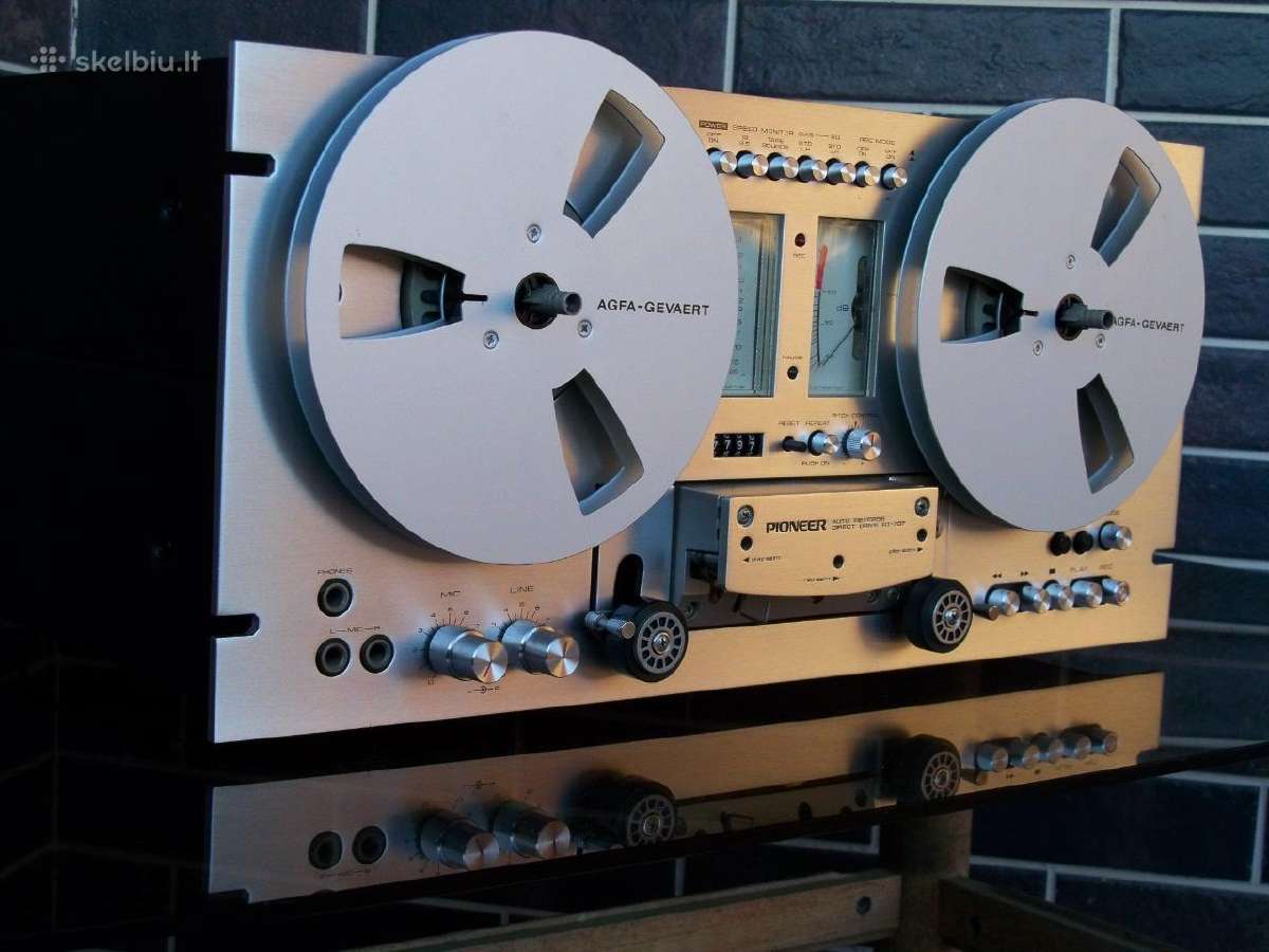 Pioneer Rt-909, 707, 701, 1011l. Akai GX 620, 625. - nuotraukos Nr. 11