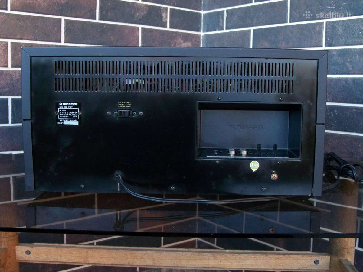 Pioneer Rt-909, 707, 701, 1011l. Akai GX 620, 625. - nuotraukos Nr. 14