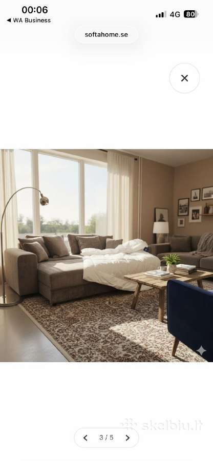 Nauja Sofa-lova - nuotraukos Nr. 3