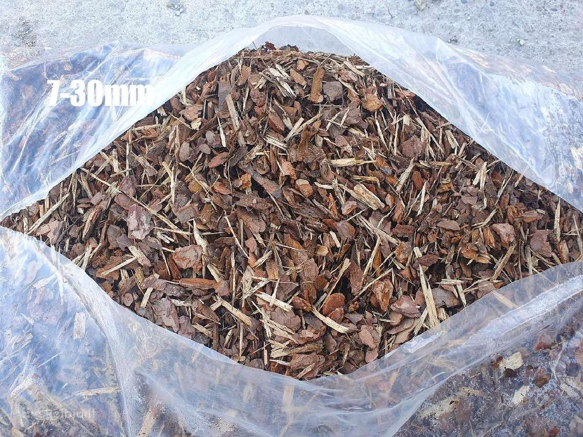 Pušies mulčas. Vilniuje nuo 3,50€ su pristatymu. - nuotraukos Nr. 9