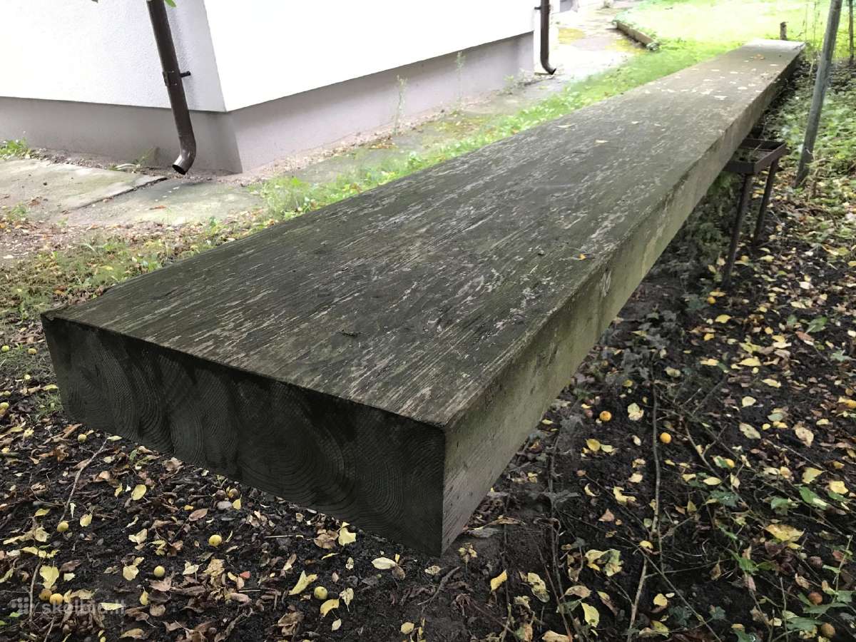 Parduodama Jurės medžio sija 8m*40cm*12cm