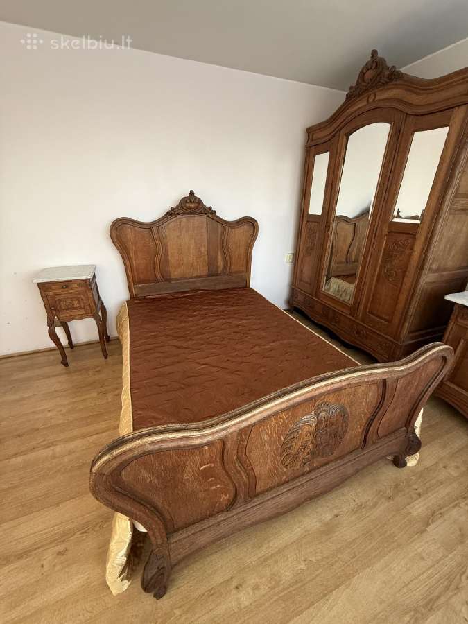 Prancūziško stiliaus miegamojo komplektas - nuotraukos Nr. 2