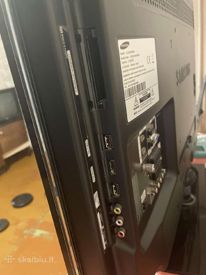 Televizorius Samsung LCD 32 coliai. 83 cm. - nuotraukos Nr. 3