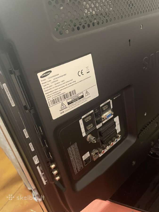 Televizorius Samsung LCD 32 coliai. 83 cm. - nuotraukos Nr. 5
