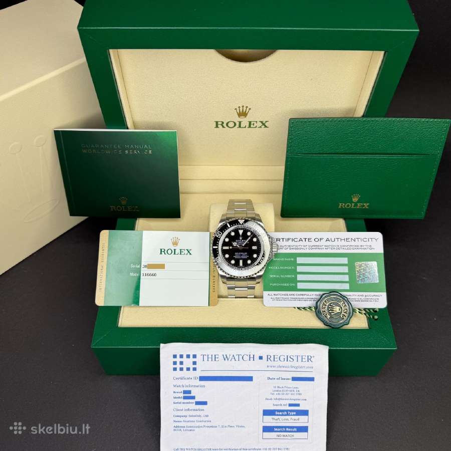 Rolex sea-dweller deepsea - nuotraukos Nr. 2