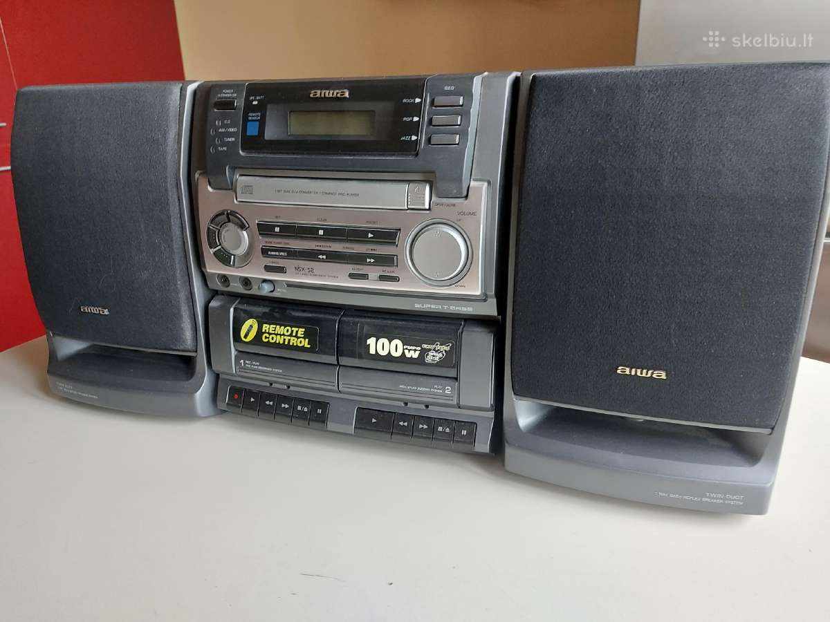 Muzikinis centras aiwa nsx-s2v - nuotraukos Nr. 2
