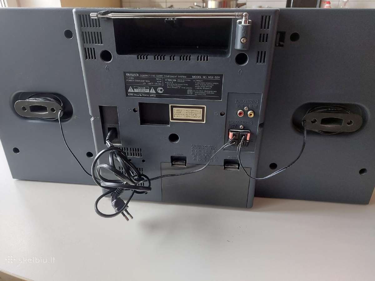 Muzikinis centras aiwa nsx-s2v - nuotraukos Nr. 4