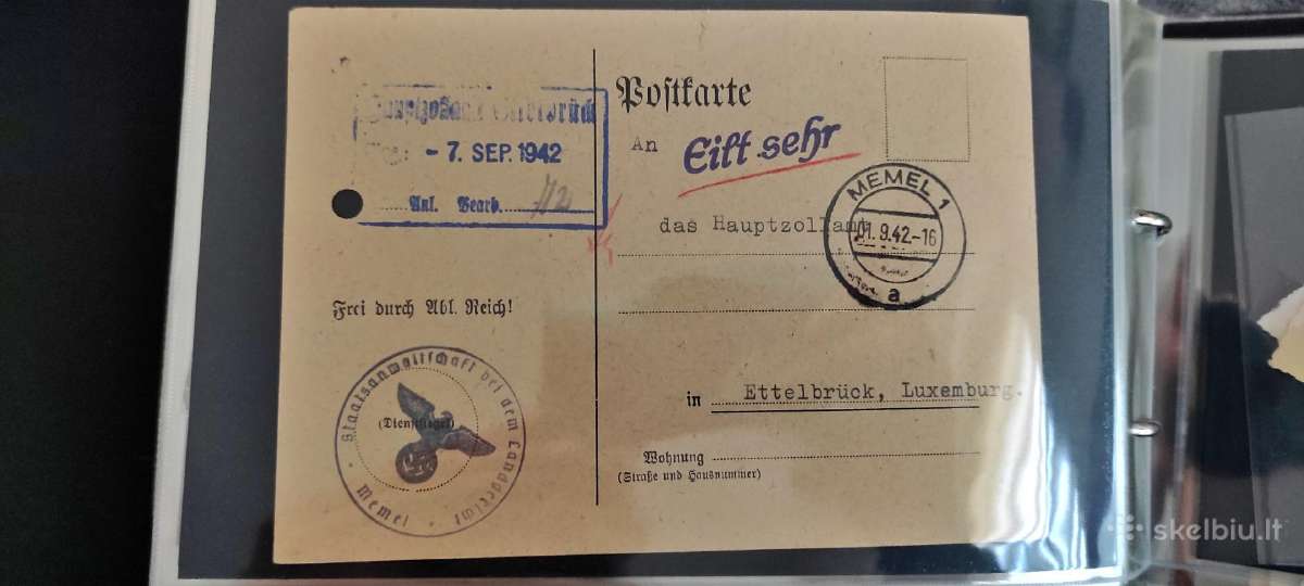 Memel 1942 Klaipeda vokas