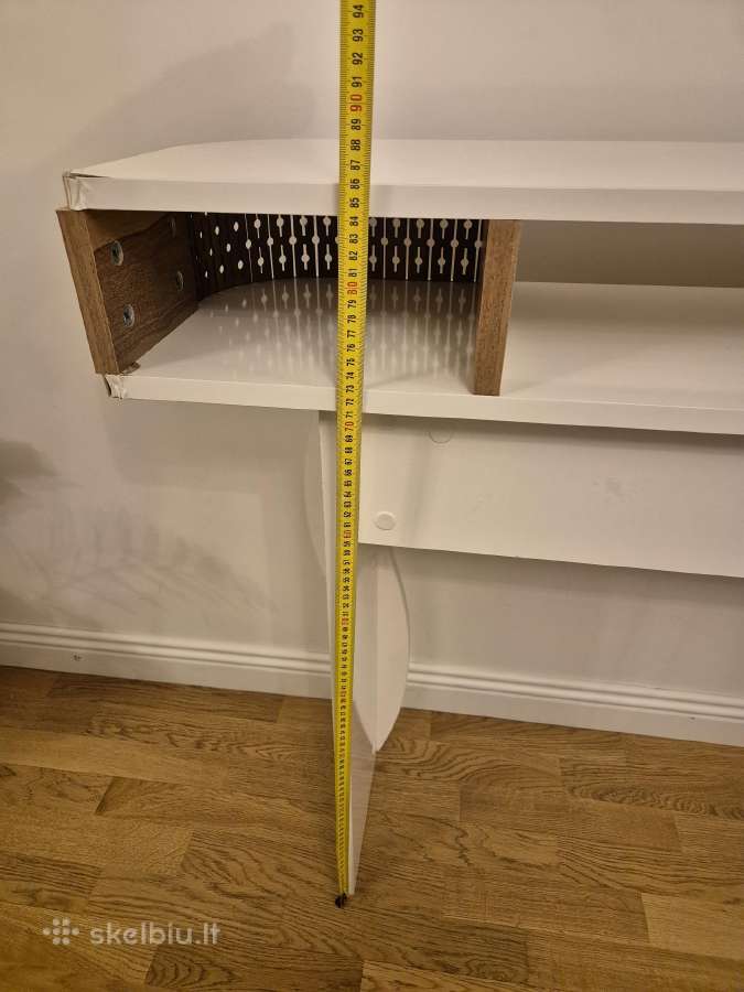 Konsolinis staliukas Kalune Design Damla, kreminė - nuotraukos Nr. 10