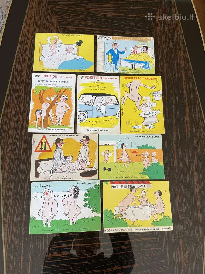 Vintage erotinės humoro atvirutės - nuotraukos Nr. 4