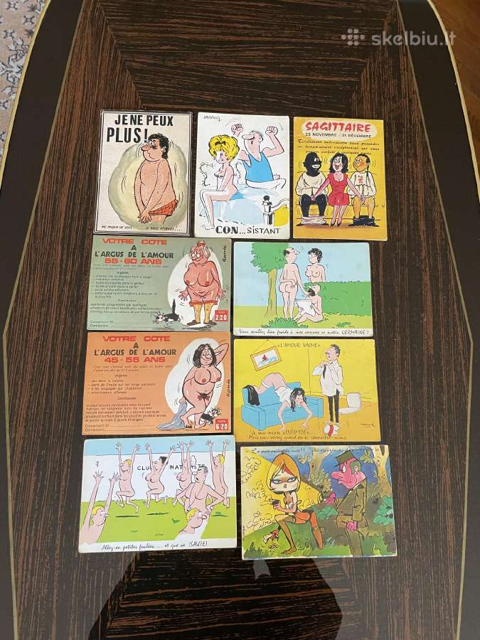 Vintage erotinės humoro atvirutės - nuotraukos Nr. 5