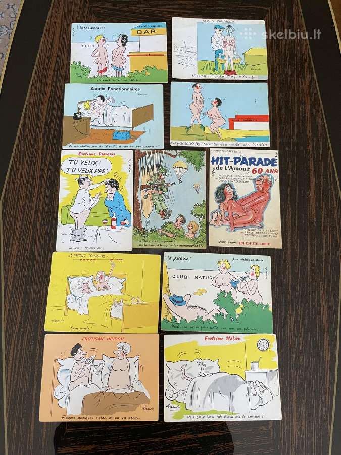 Vintage erotinės humoro atvirutės - nuotraukos Nr. 6