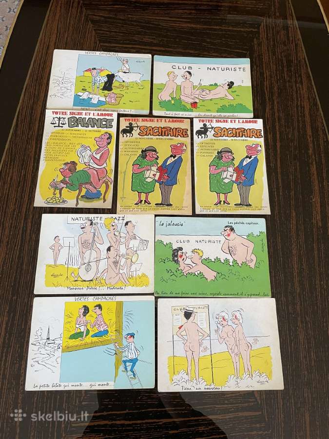 Vintage erotinės humoro atvirutės - nuotraukos Nr. 8