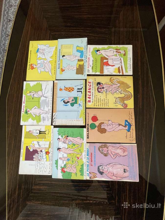 Vintage erotinės humoro atvirutės - nuotraukos Nr. 9