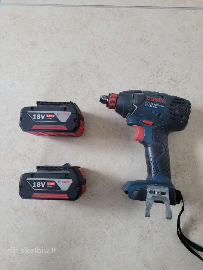 Bosch įrankiai: skersavimo, smūginis ir suktukas - nuotraukos Nr. 5
