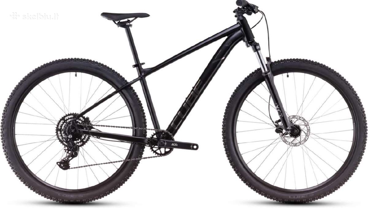 Dviratis Cube Aim Pro 29 black'n'slateblack Naujas