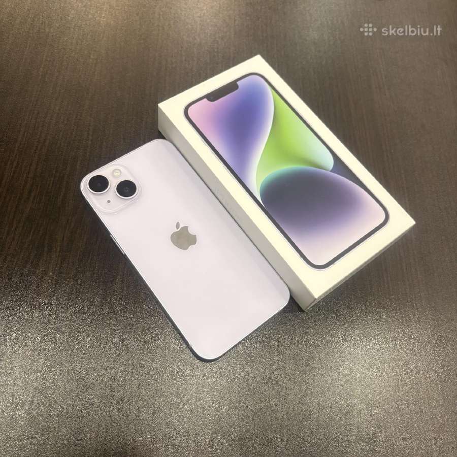 iPhone 14, purple, 128gb - nuotraukos Nr. 3