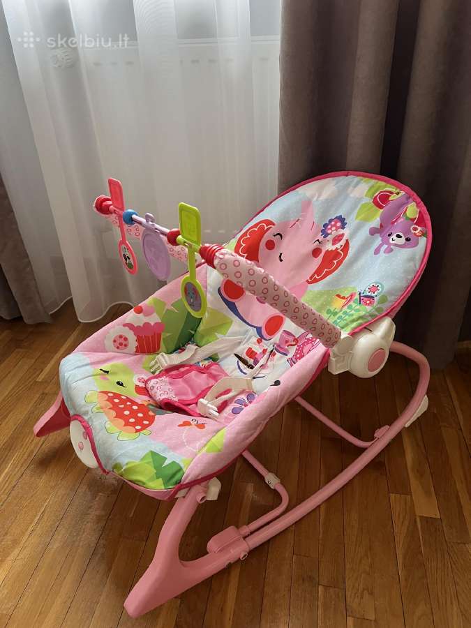 Kūdikio gultukas, supynė su žaisliukais