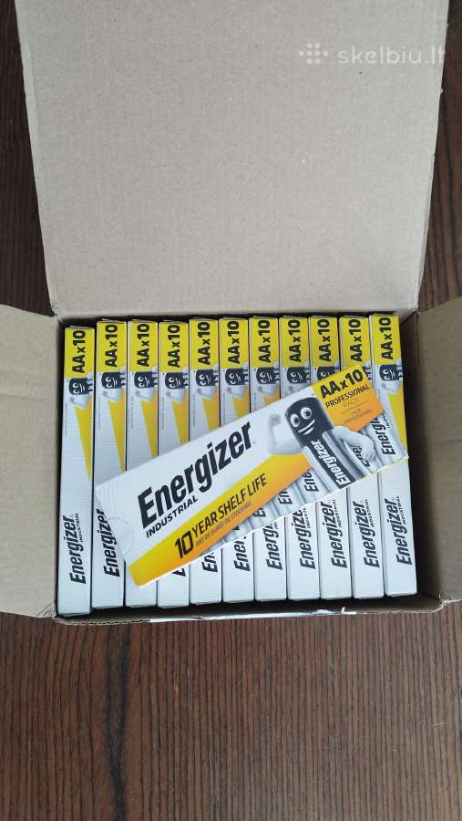 Baterijos Aa Energizer - nuotraukos Nr. 2