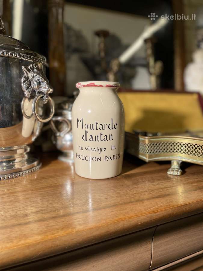 Antikvarinis garstyčių indelis