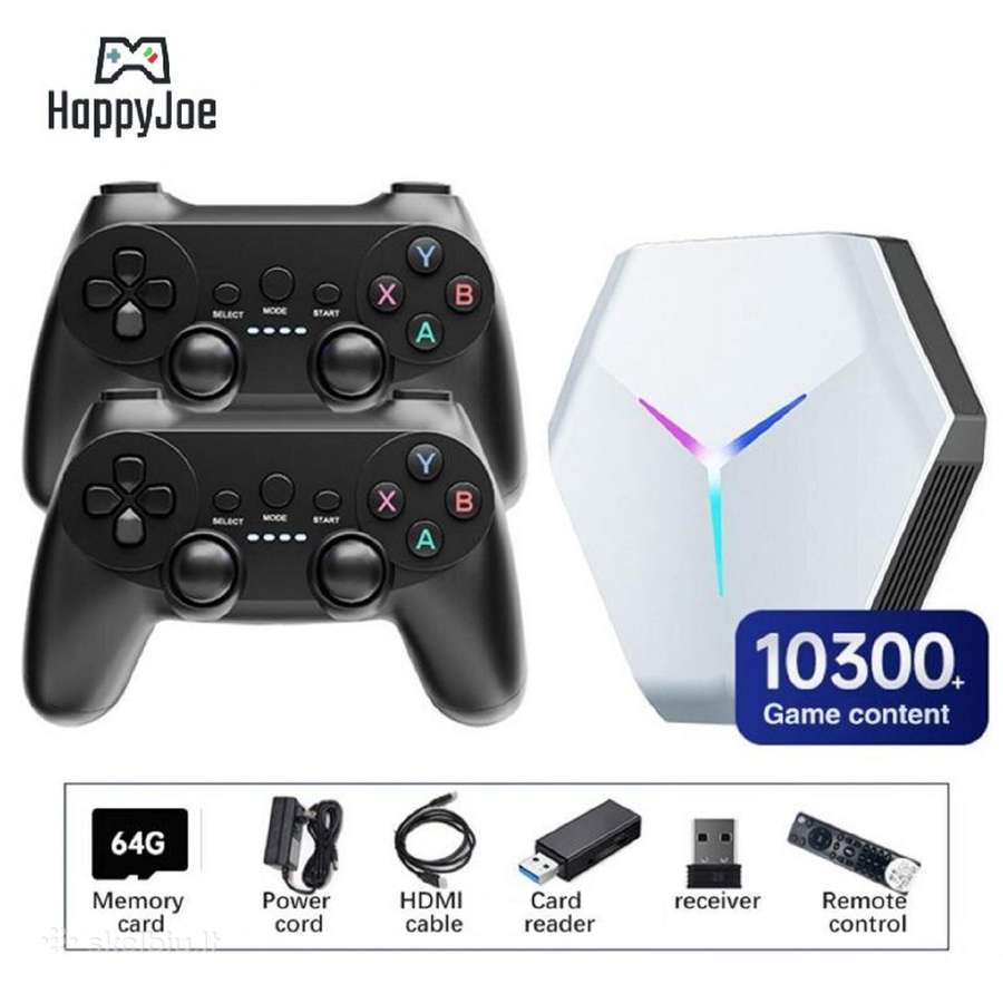Žaidimų konsolė Happyjoe X10, Hdmi / AV-out