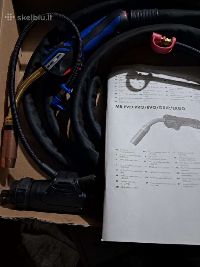 Mig degiklis skysčiu aušinamas MB EVO Pro 501d 5m