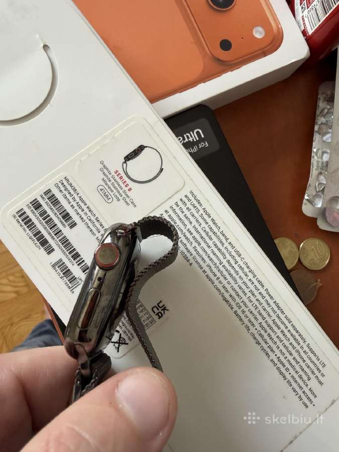 Apple Watch graphite stainless steel ceramic sapph